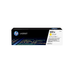Genuine HP 201X High Yield Yellow LaserJet Toner Cartridge (CF402X)